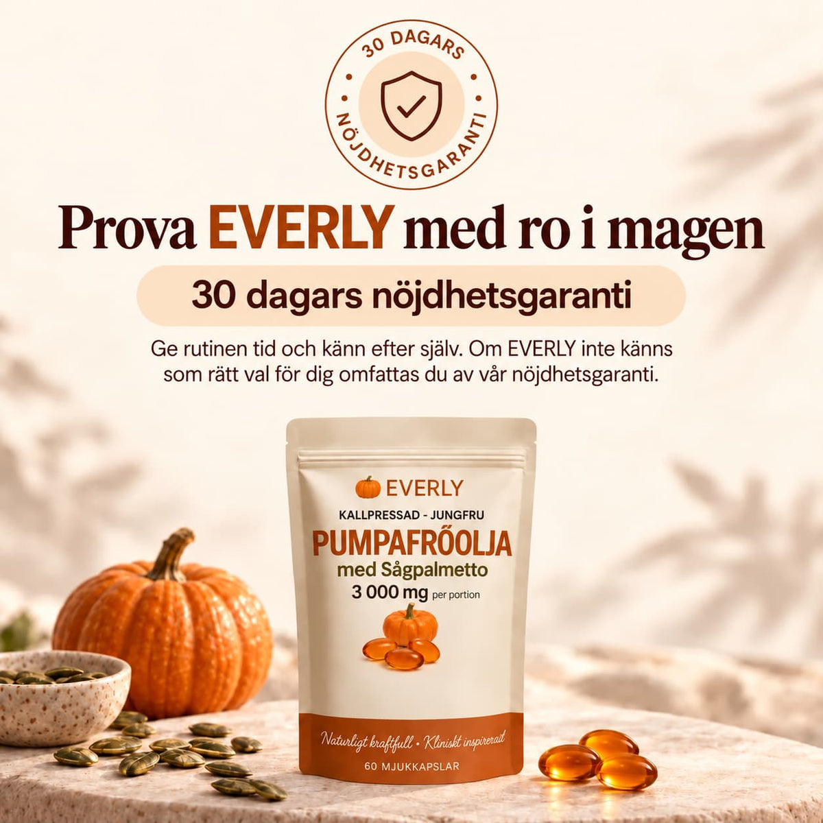 EVERLY – Pumpafrö olja