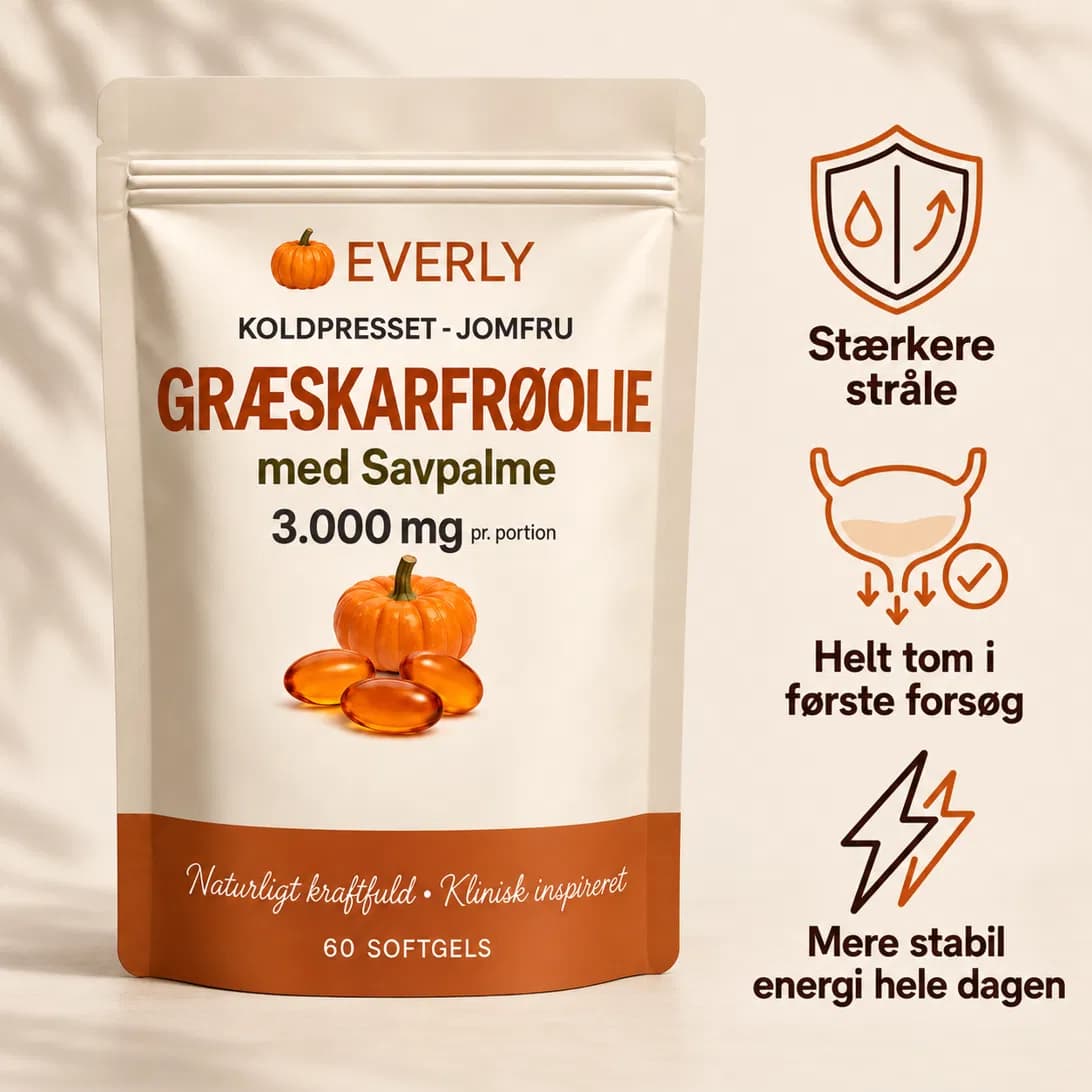 EVERLY – Græskarfrøolie med Savpalme