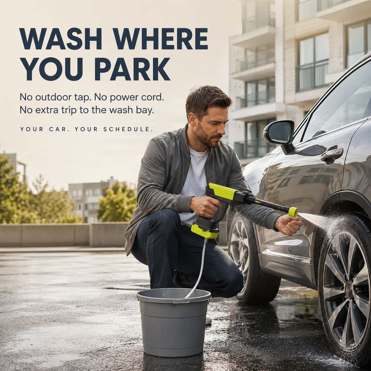 Cordless Pressure Washer Kit