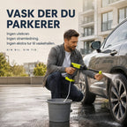 Batteridrevet høytrykksspylersett